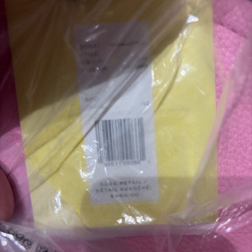 NWT Marc Jacobs bow Pink The Tote Bag –Leather Top-Handle & Crossbody - Medium - Picture 5 of 5